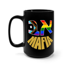 Load image into Gallery viewer, AlefBet Mafia Black Mug 15oz (SHIPPING INCLUDED)